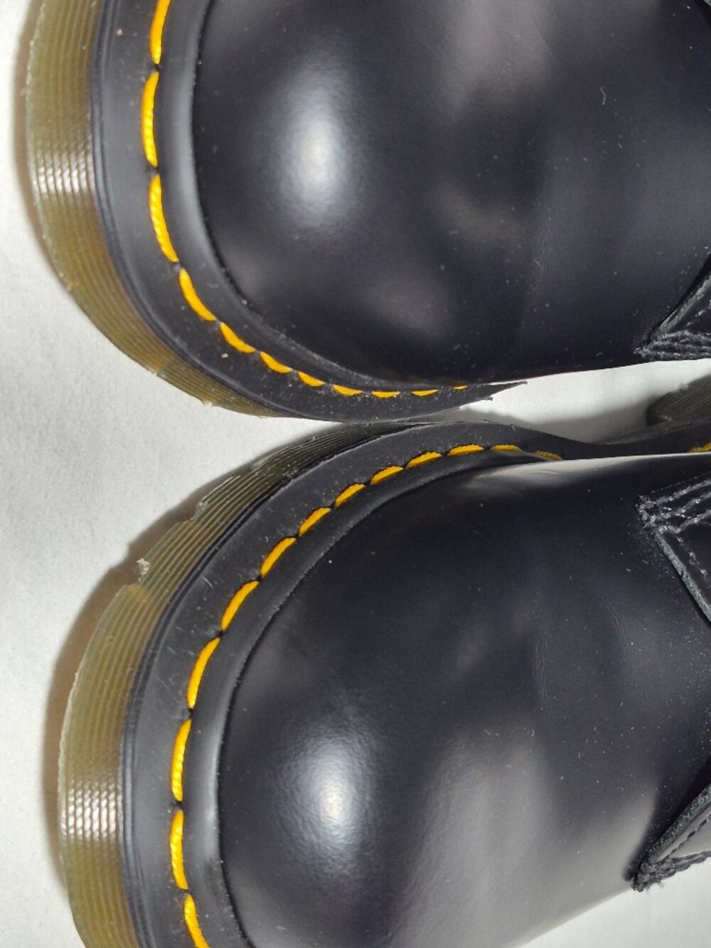 Dr Martens 1490 Women’s Black Smooth Leather Mid-Calf Boot Size US 8 NEW - Picture 7 of 14